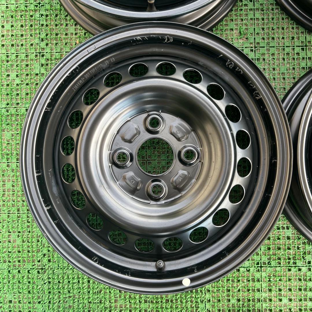 m*i様 ダイハツ 軽自動車用 14インチ スチールホイール 4本