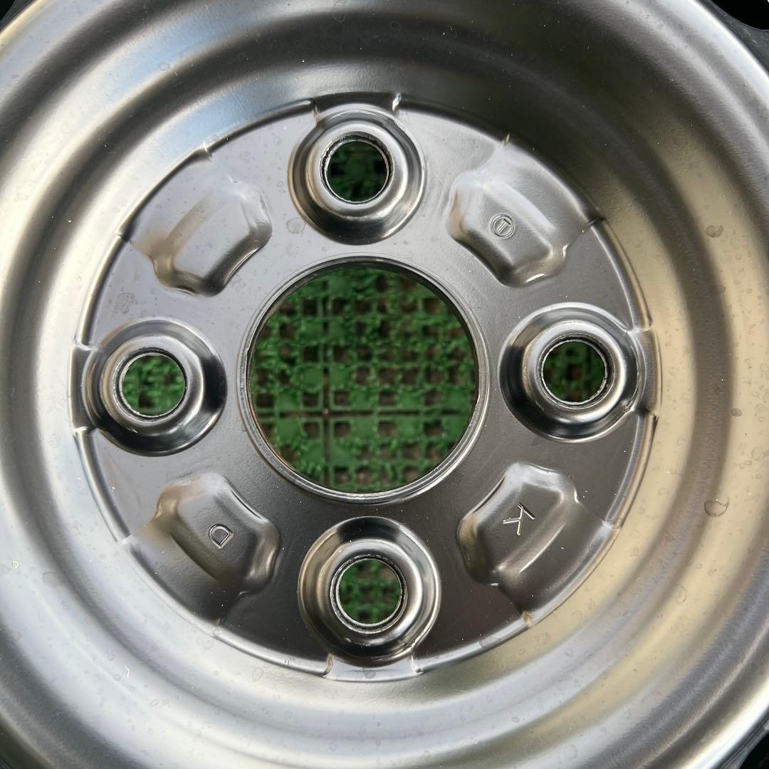 m*i様 ダイハツ 軽自動車用 14インチ スチールホイール 4本