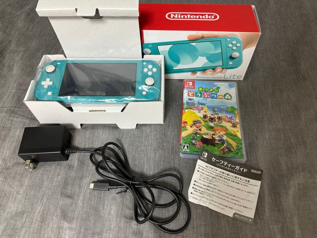 Nintendo Switch Lite ターコイズ ＋ あつ森