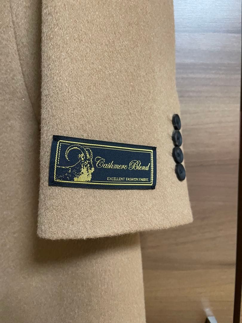 小判専用　バーニーズニューヨーク　キャメルコート　カシミア　新品