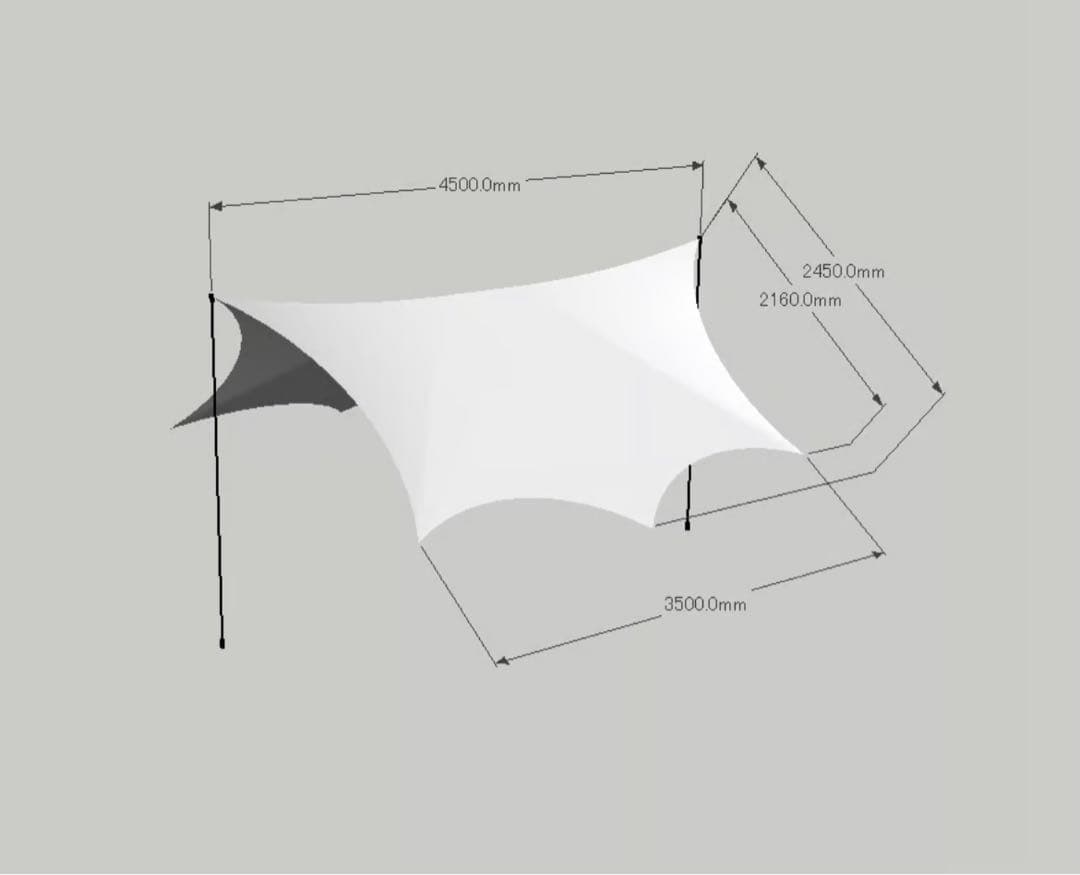 【新品未使用】Telo tarp stark Normsil Octa tarp