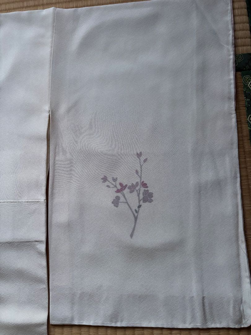 付け下げ　加賀友禅　作家もの正絹　未使用