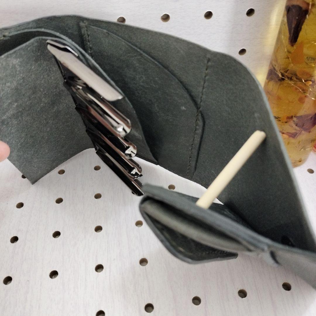 キャッチャー財布　本革財布　ハンドメイド　ケース