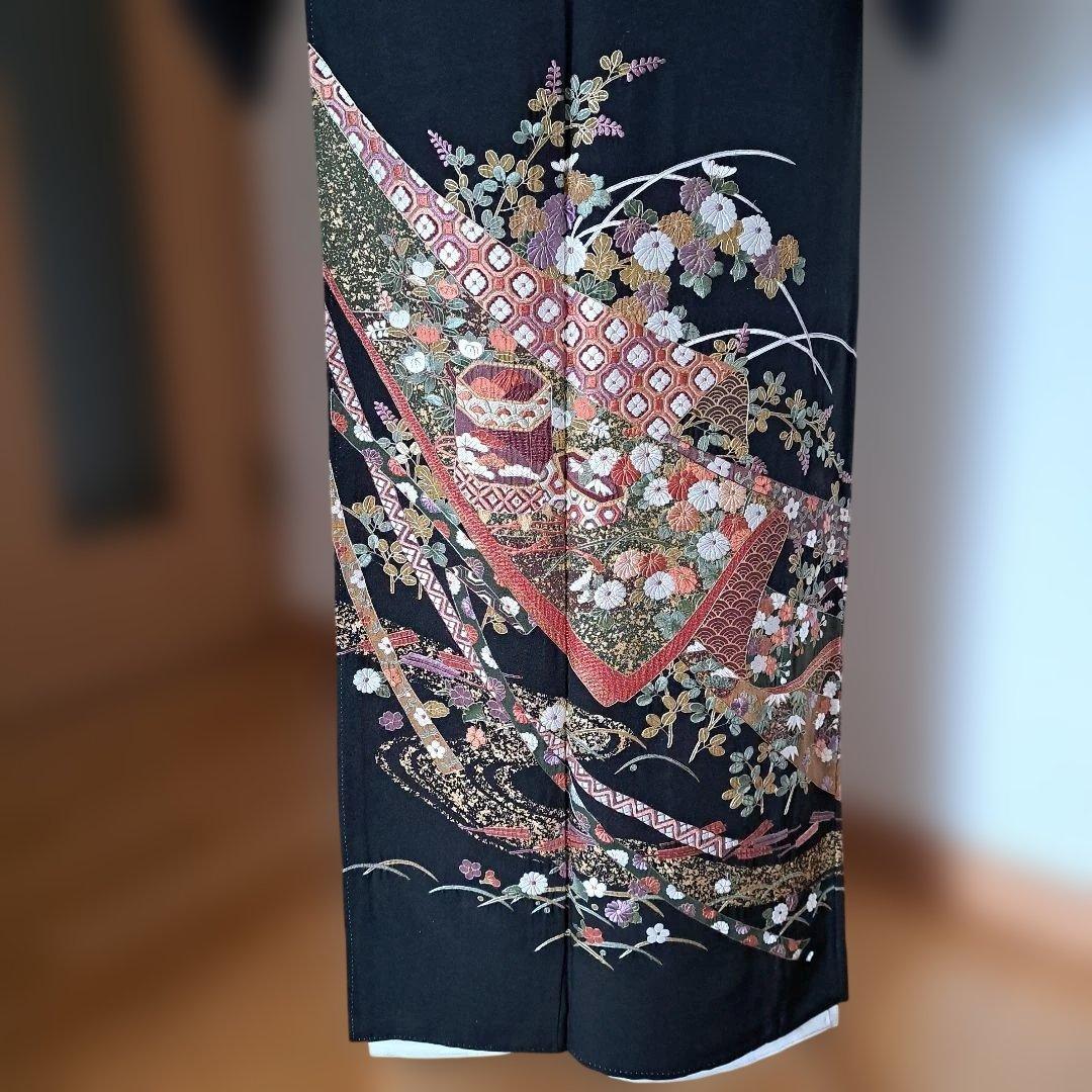 更にお値下げ❗1月末までの新年価格 留め袖比翼仕立て・帯セット おまけ付き