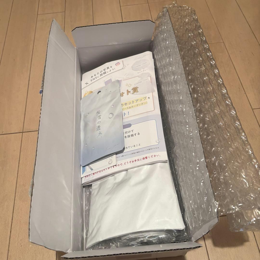 【新品未使用】Sun Crush！UV parasol 〜風鈴草〜 ホワイト