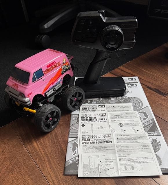 タミヤ ランチボックス ミニ スターユニットメカ付き オプション付き