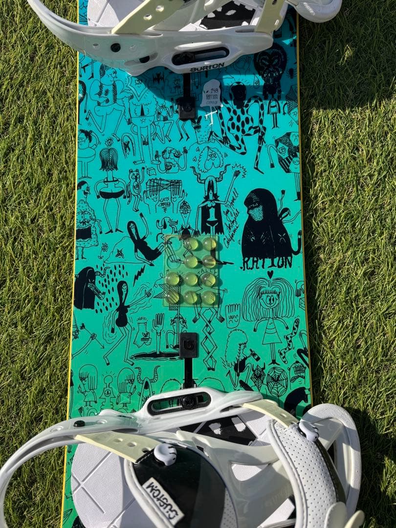 特価！Burtonスノーボード 148cm 2014年モデル　バインディング付き