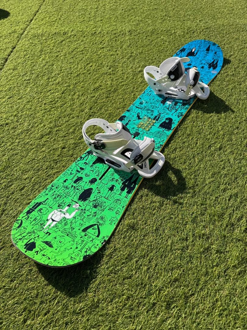 特価！Burtonスノーボード 148cm 2014年モデル　バインディング付き