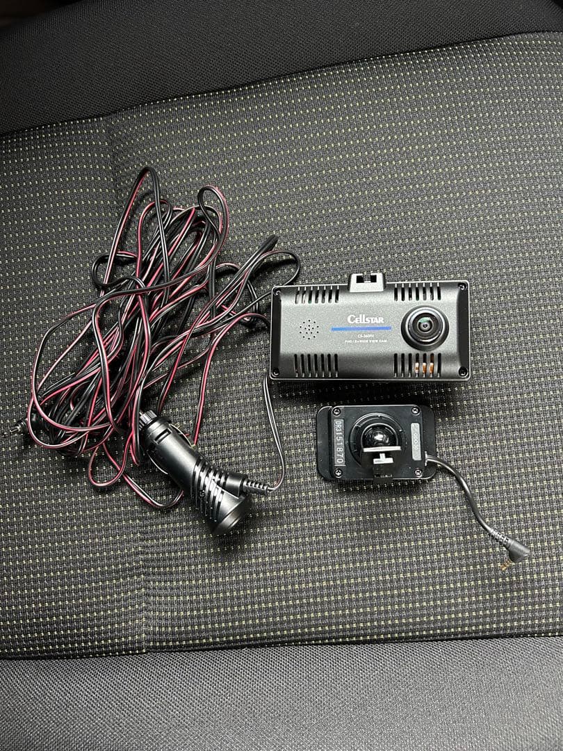 CELLSTAR　CS-360FH　2カメラ360°録画　ドライブレコーダー
