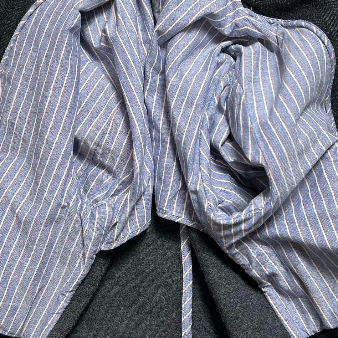 ラルフローレン　ジャケット　ヘリンボーン　胡桃ボタン　グレー　M