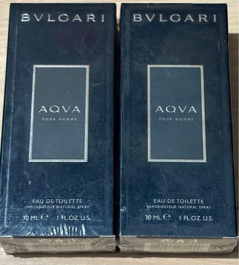 ブルガリ　アクア　プールオム 30mL 2個セット　香水