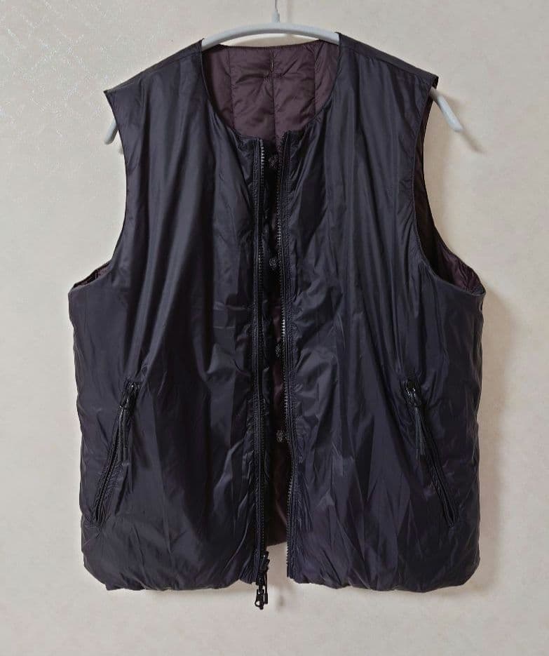 TAION タイオン　五明祐子さんコラボ　チャイナボタン　インナーダウンベスト