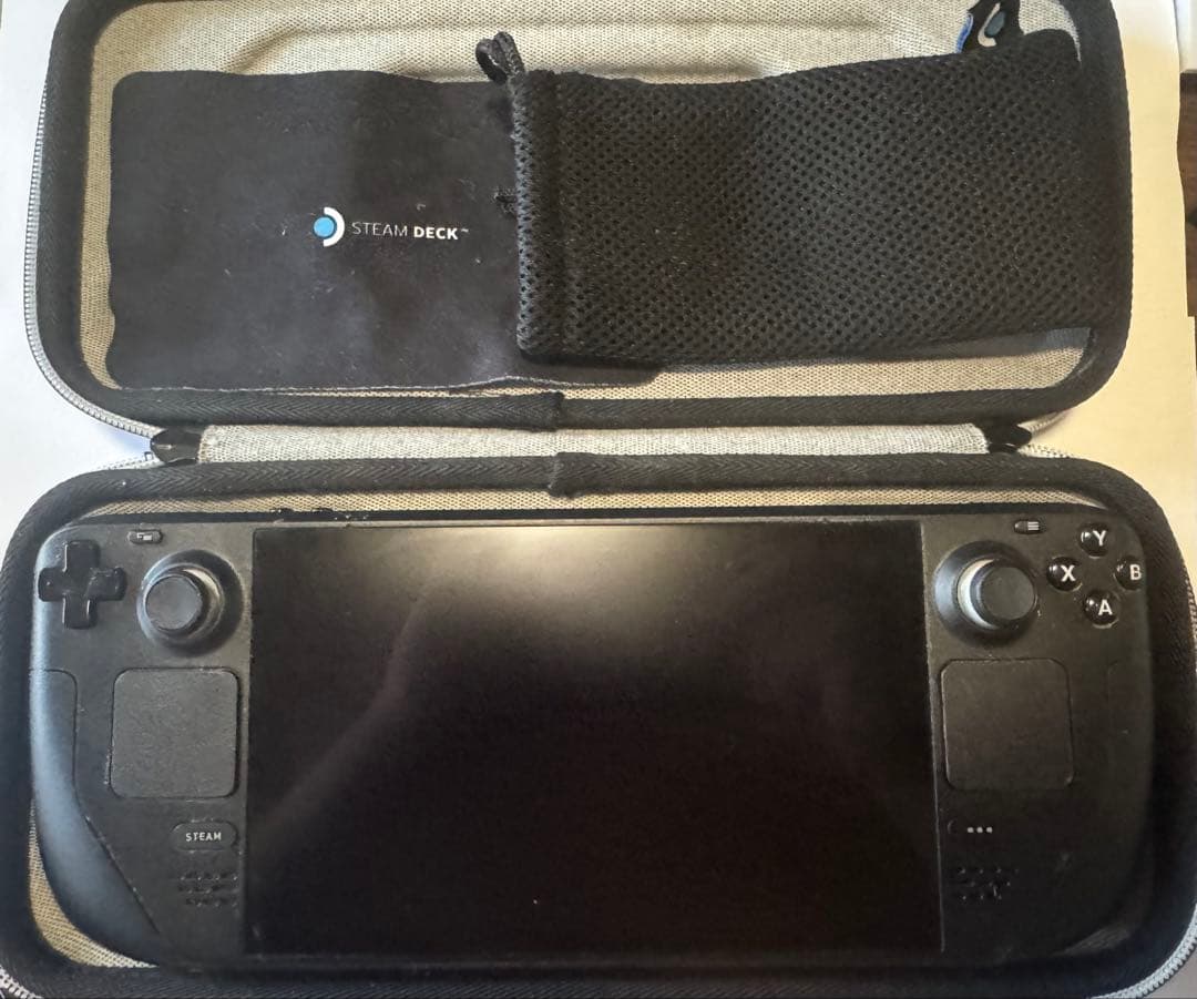 動作良好　Steam Deck 512GB 初代 LCDモデル ケース付 美品