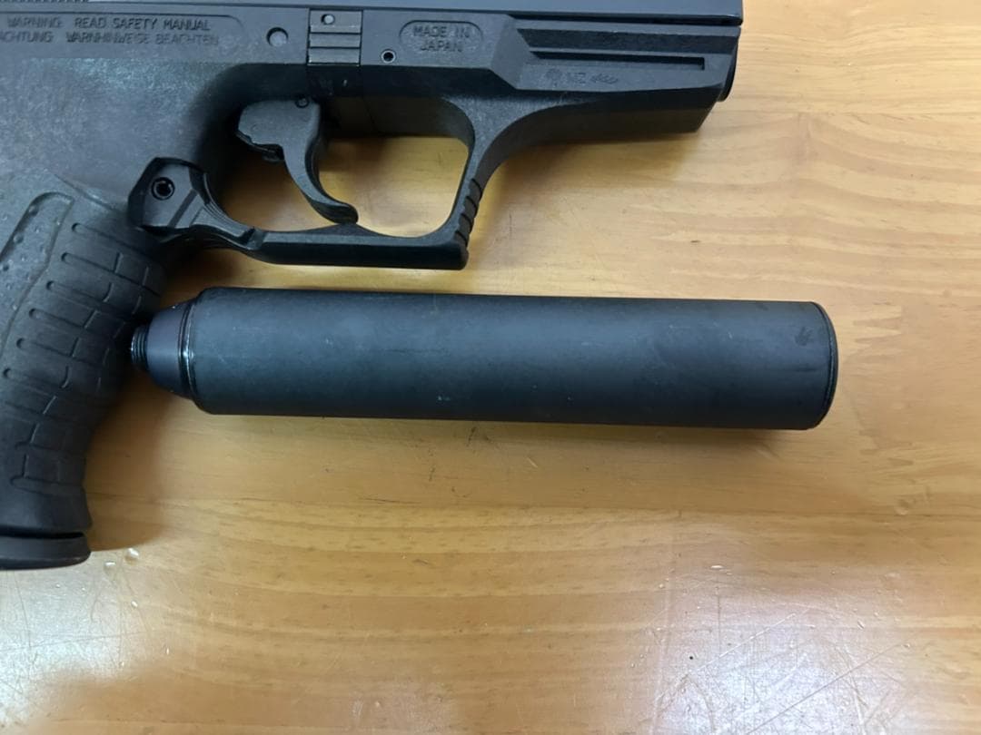 マルゼン ワルサー P99 ガスブローバック ブラック サプレッサー・マガジン付