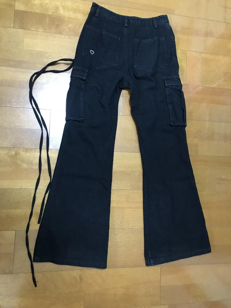 ☆ ANDMARY Heart point cargo pants ☆