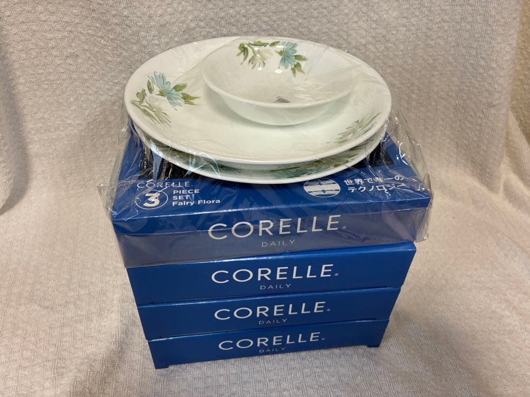 コレール　デイリー　フェアリーフローラ3pcs 4セット 未使用品