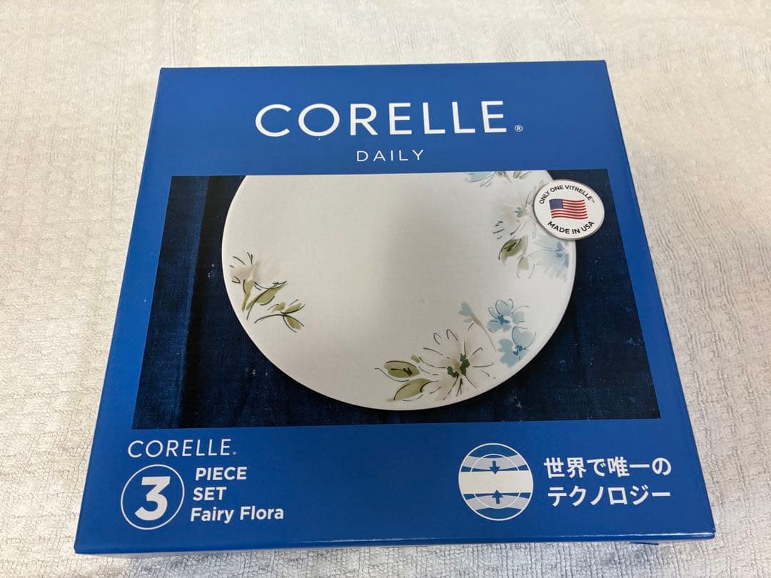 コレール　デイリー　フェアリーフローラ3pcs 4セット 未使用品