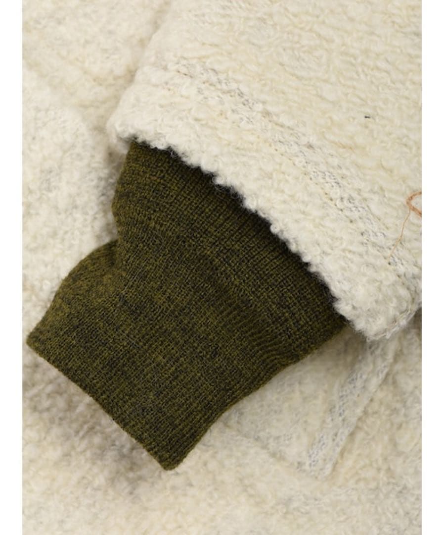 45R ボア裏毛のフードコート　 サイズ3