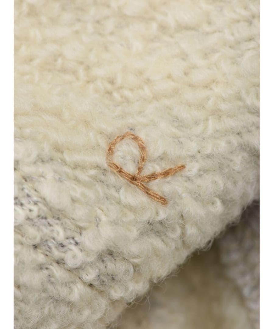 45R ボア裏毛のフードコート　 サイズ3