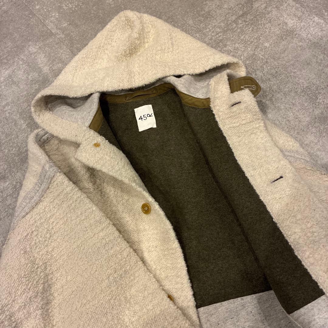 45R ボア裏毛のフードコート　 サイズ3