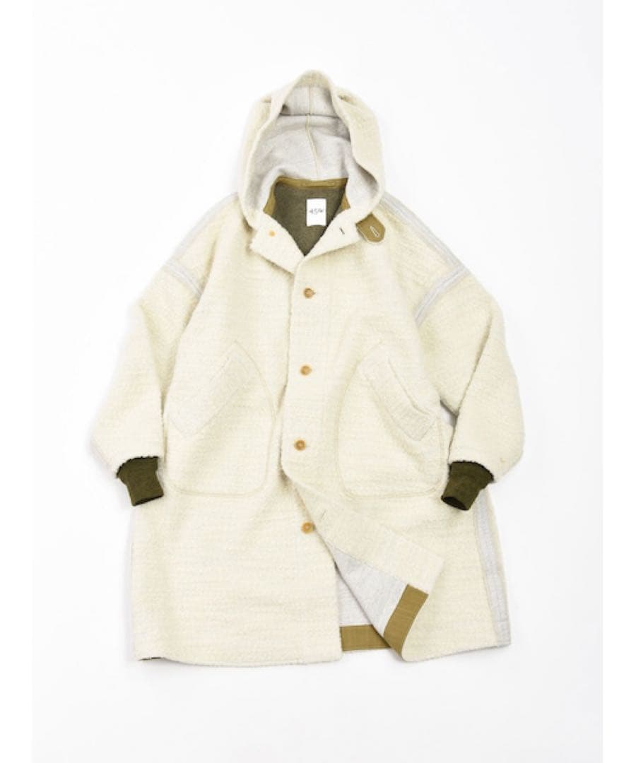 45R ボア裏毛のフードコート　 サイズ3