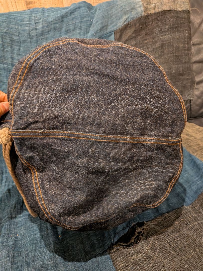 美品 リアルマッコイズ 8HOUR UNION デニムランドリーバッグ