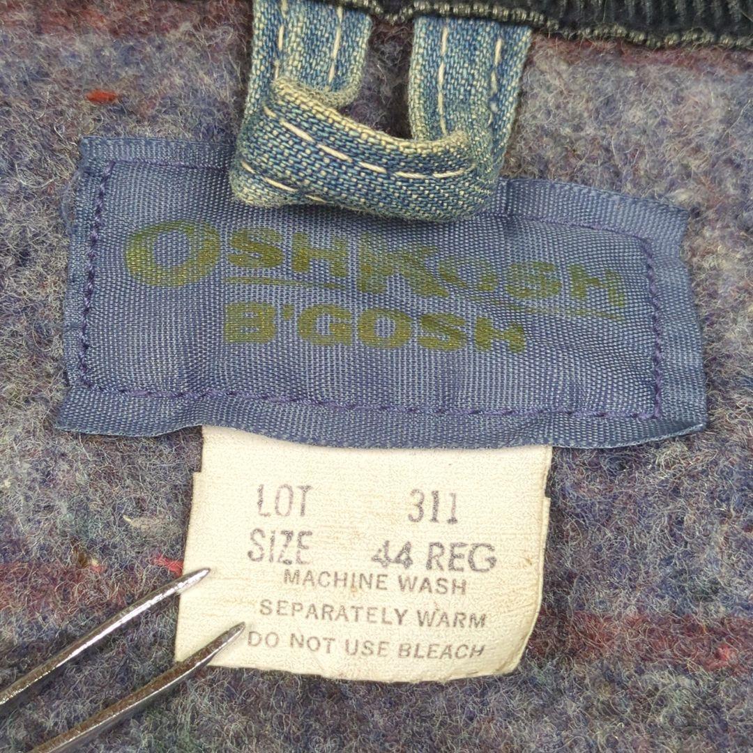 70s OSHKOSH B'GOSH デニム カバーオール ブランケット 44