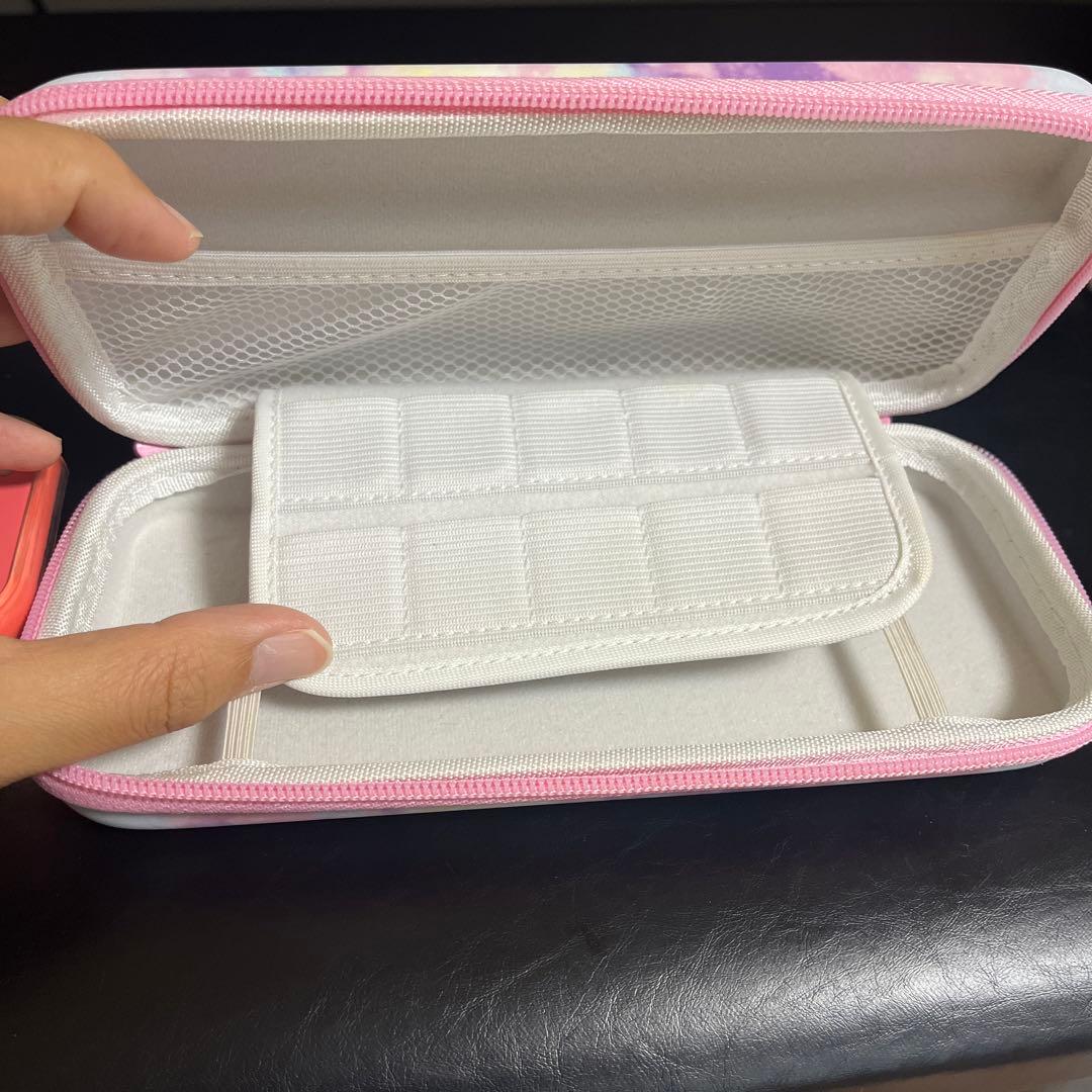 Nintendo Switch Lite コーラル　本体　カバー&ケース付き