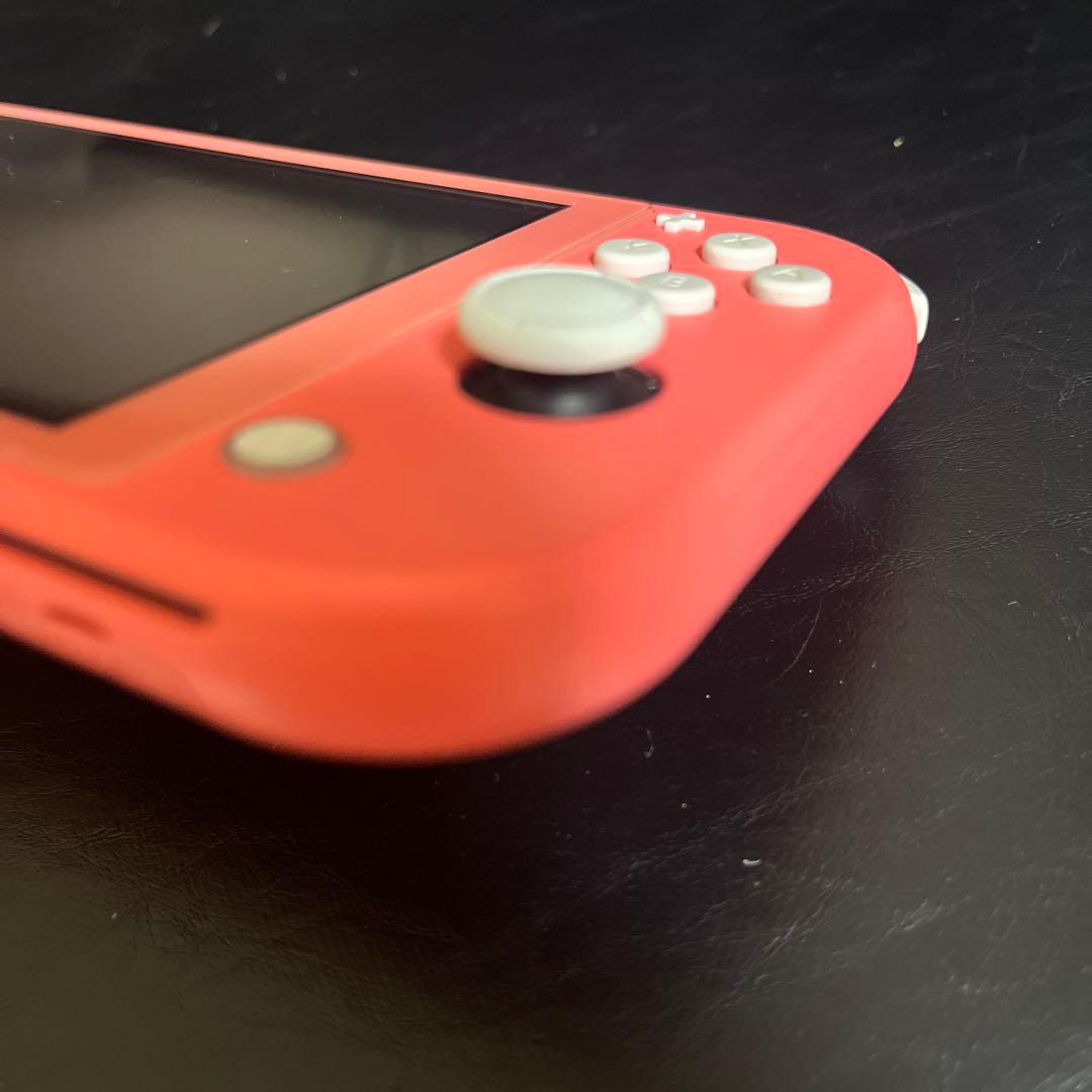 Nintendo Switch Lite コーラル　本体　カバー&ケース付き