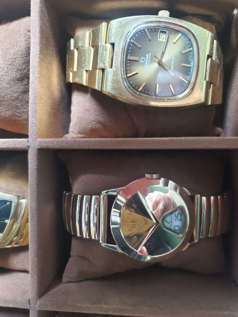 STAYSICK ゴールド 時計 ジャンプアワーモデル ピンクゴールド 鉄仮面