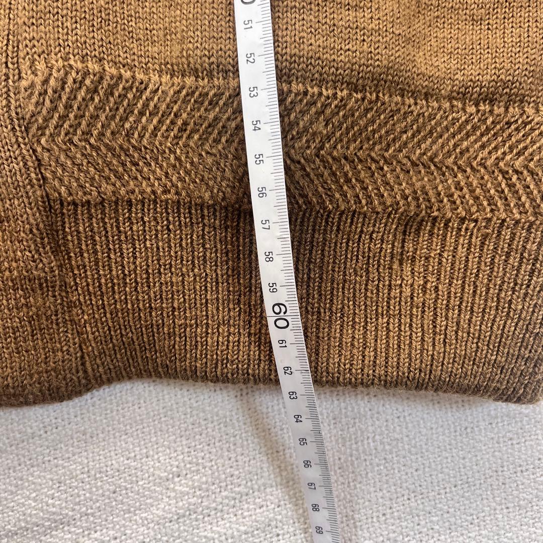 Lui Chantant リバーシブル ニットブルゾン 馬柄