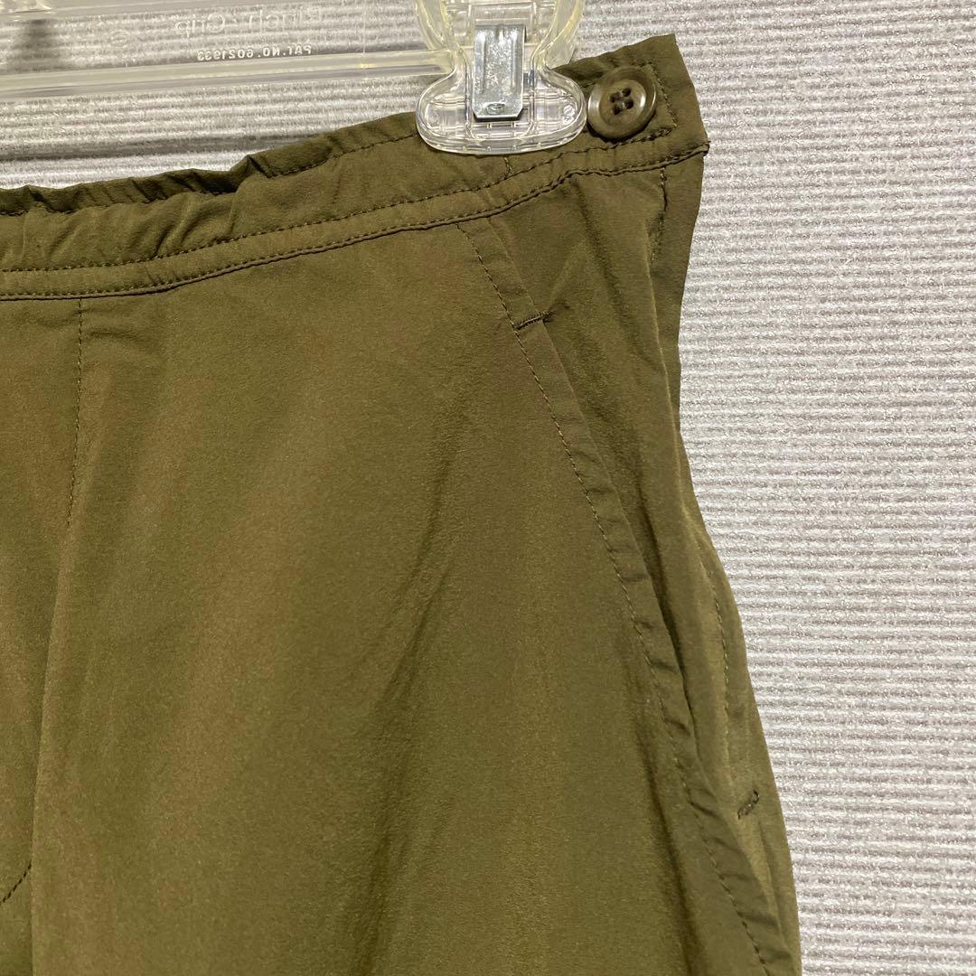 Y’S バルーンカーゴパンツ（スカート）オリーブグリーン　カーキ　ポリエステル