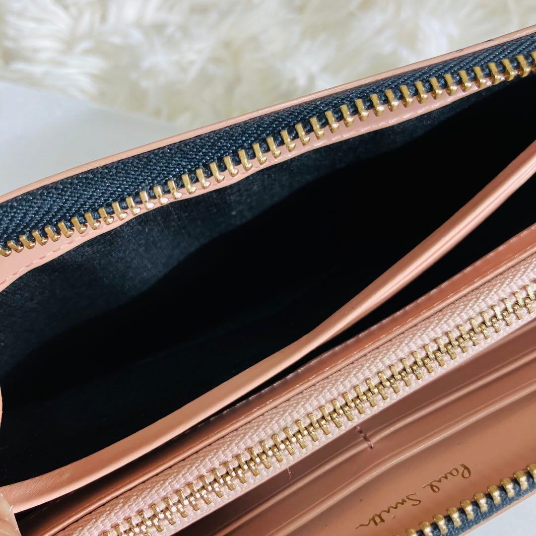 ポールスミス キャットドゥードゥル　ラウンドファスナー　長財布 猫　総柄