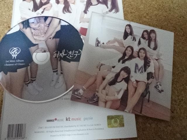 GFRIEND（ヨジャチング） Season of Glass ミニアルバム
