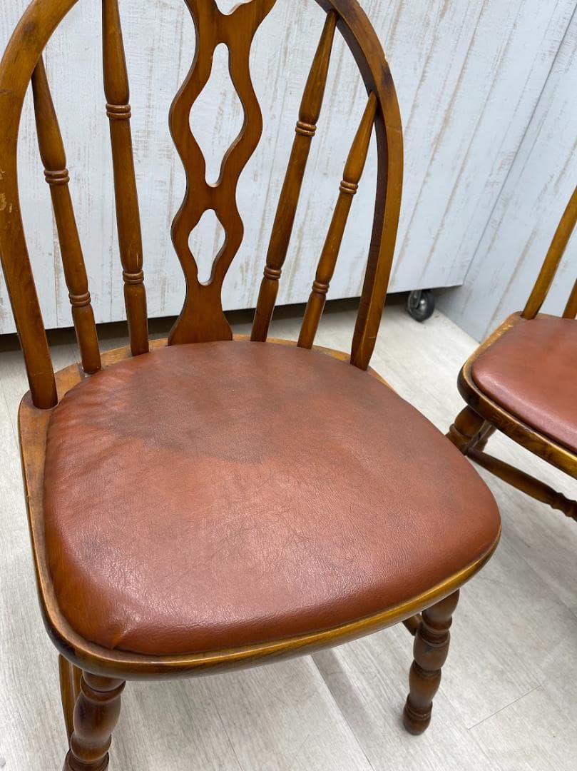 光製作所 ダイニングチェア 5脚 フープバックチェア　ウィンザーチャア