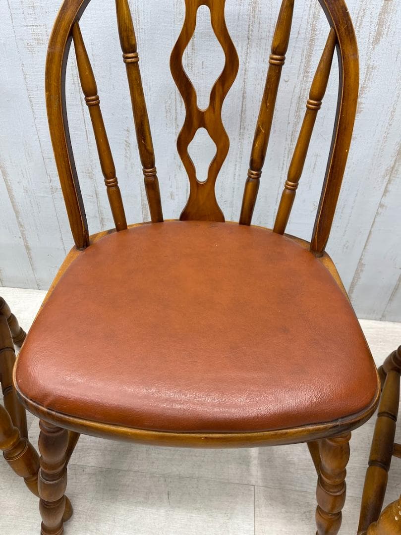 光製作所 ダイニングチェア 5脚 フープバックチェア　ウィンザーチャア