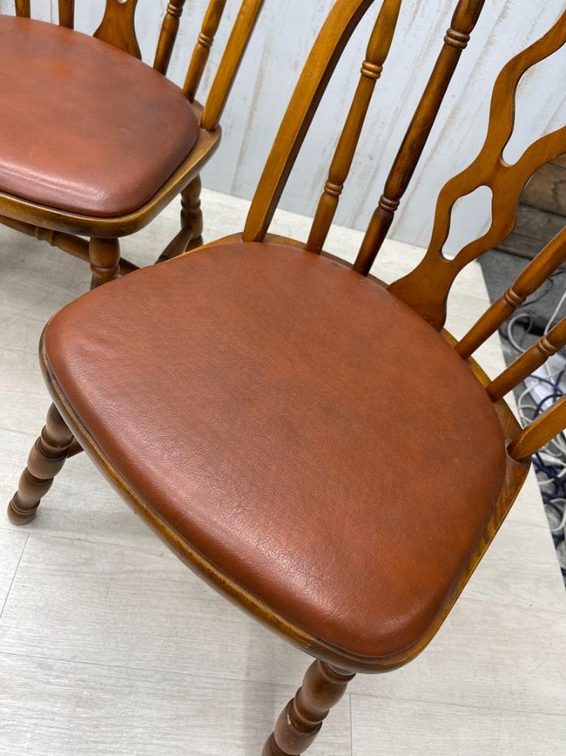 光製作所 ダイニングチェア 5脚 フープバックチェア　ウィンザーチャア