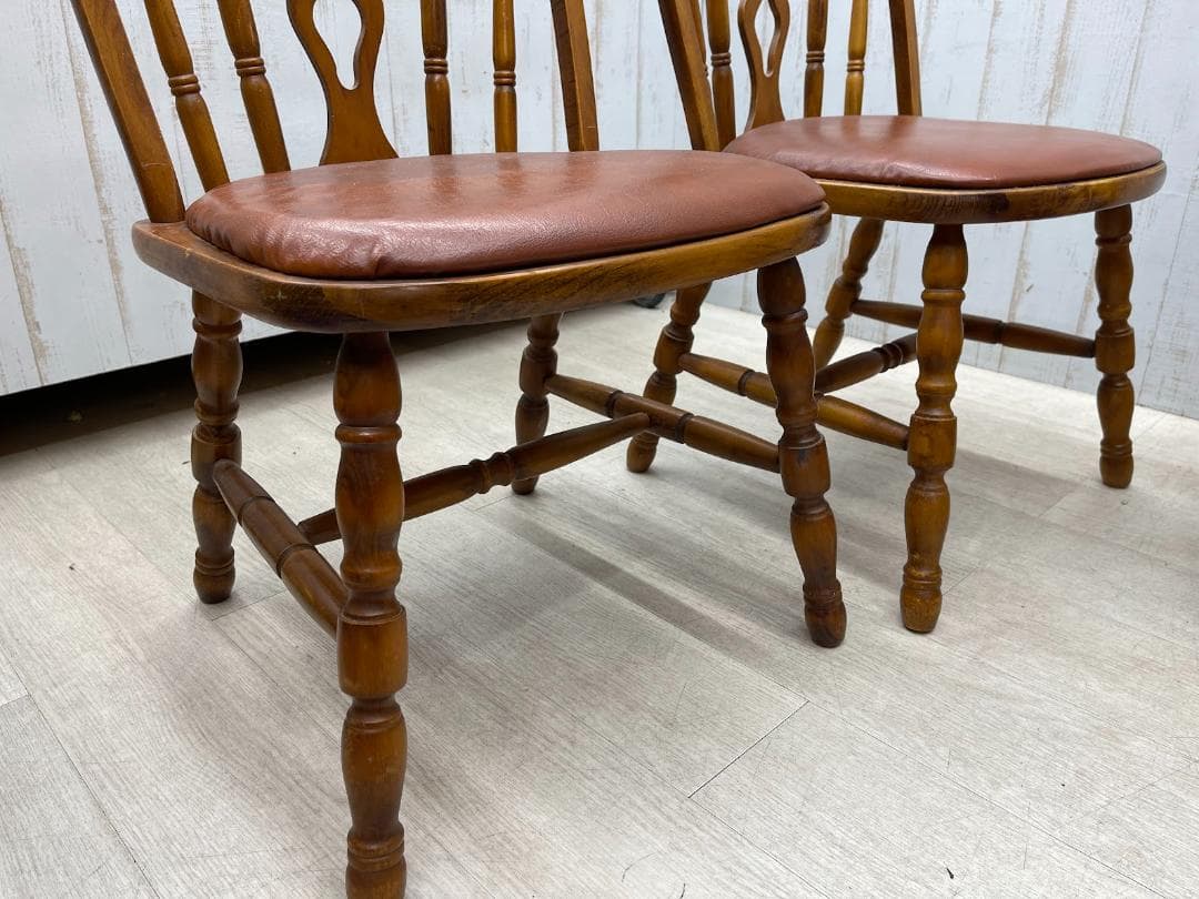 光製作所 ダイニングチェア 5脚 フープバックチェア　ウィンザーチャア