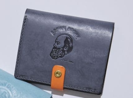 Go out別注 BROWN BROWN 二つ折り財布