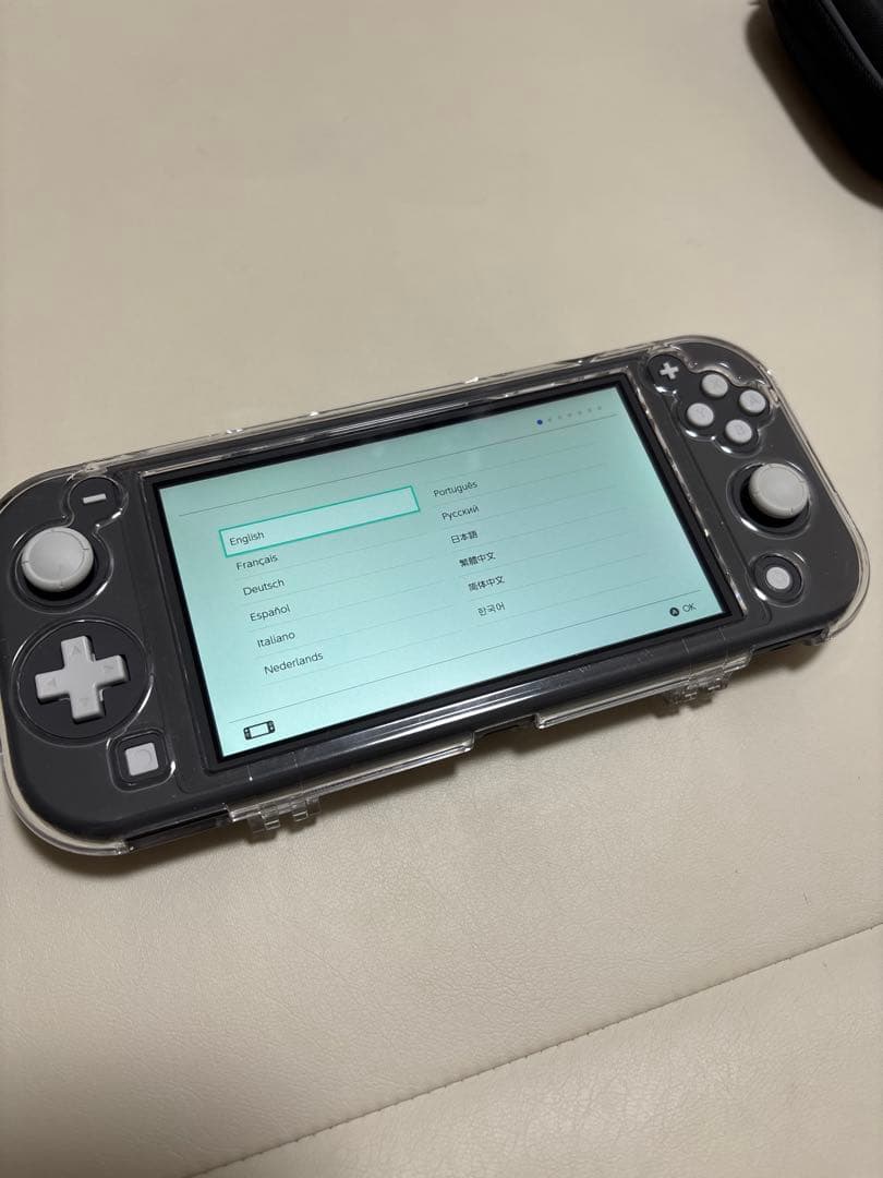 ヨ*ウ様 Nintendo Switch Lite 本体、充電器、箱、カバー、ケ