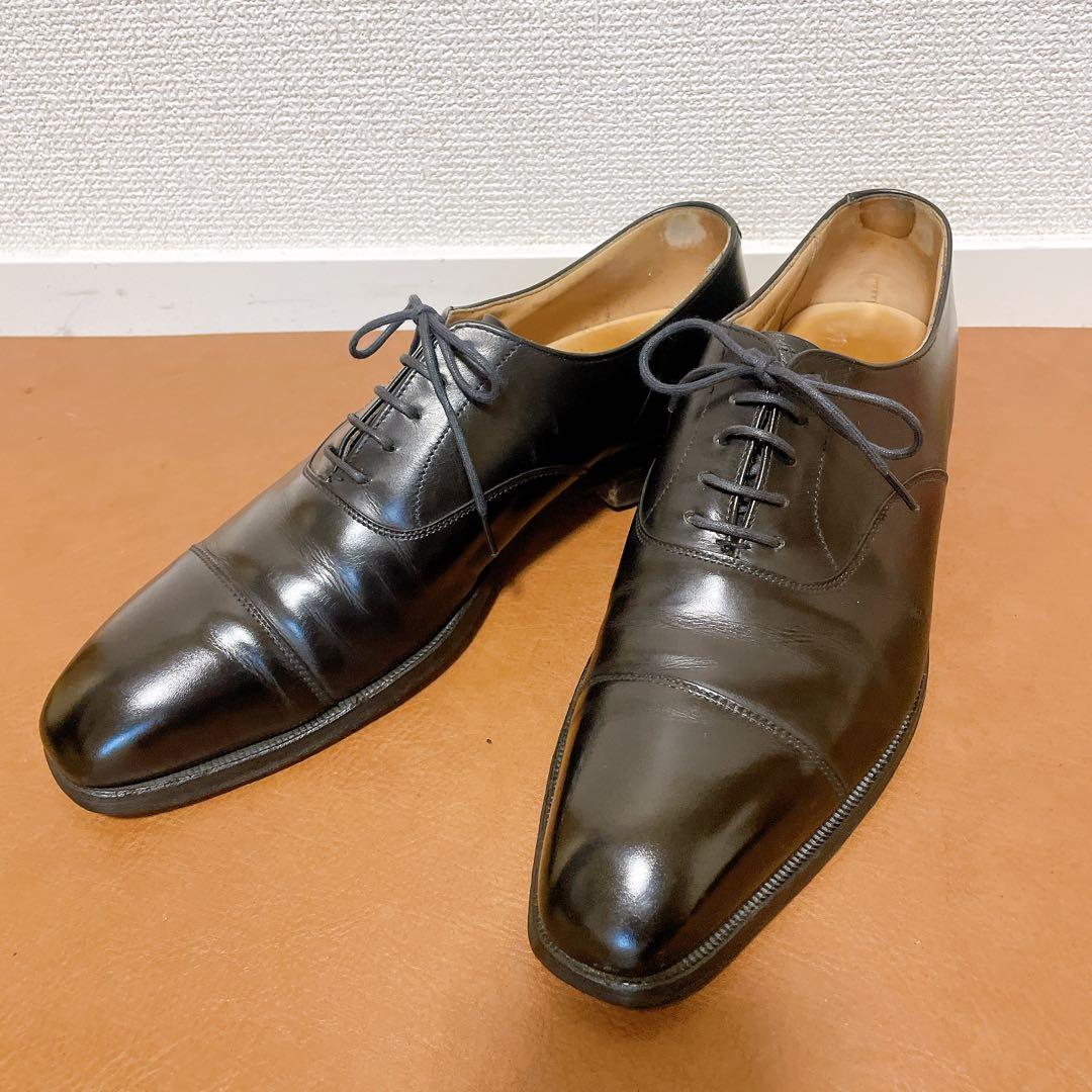 クロケット＆ジョーンズ HALLAM 6.5E ストレートチップ 黒