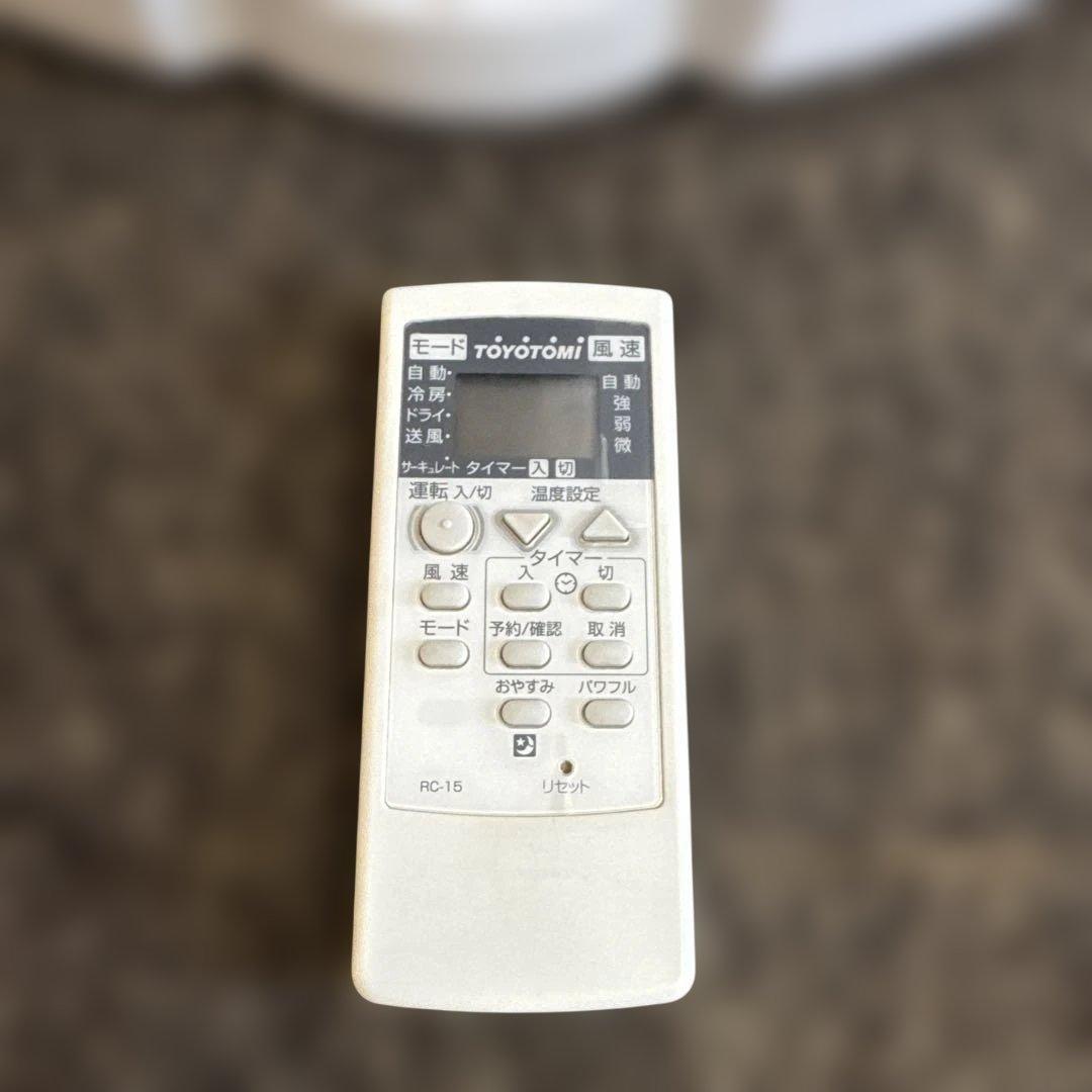 トヨトミ　窓用エアコン TIW-A160M