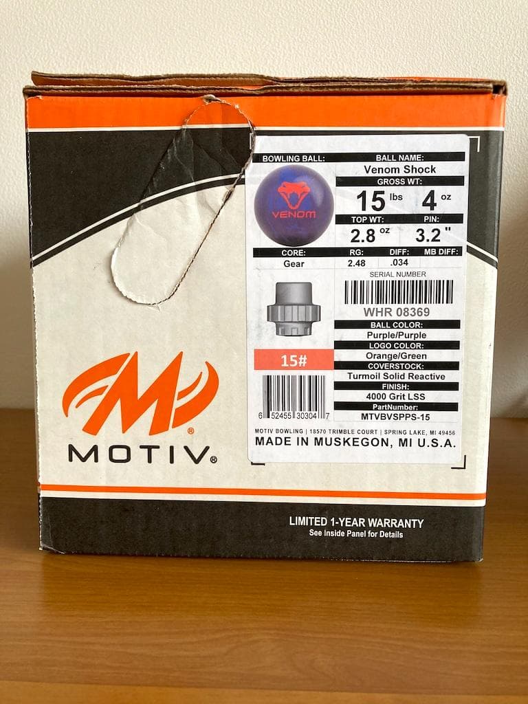 【美品】モーティブ ベノム・ショック 15P