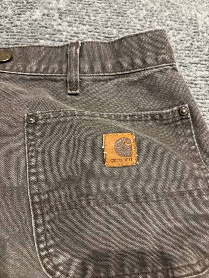 90's carhartt ダブルニー　ダークブラウン　38×30
