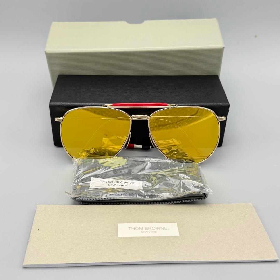 THOM BROWNE トムブラウン TB-015 サングラス 登坂広臣