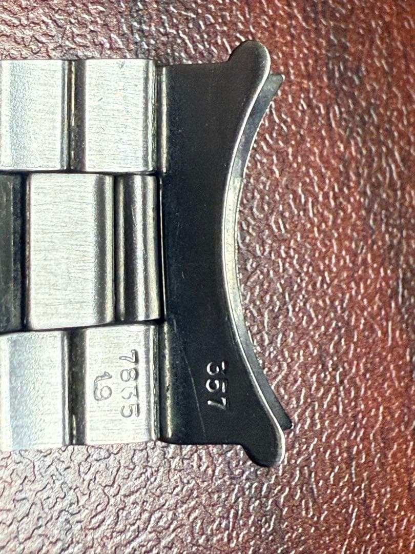 ROLEX ステンレススチール 巻きブレスレット 7835 19mm FF357