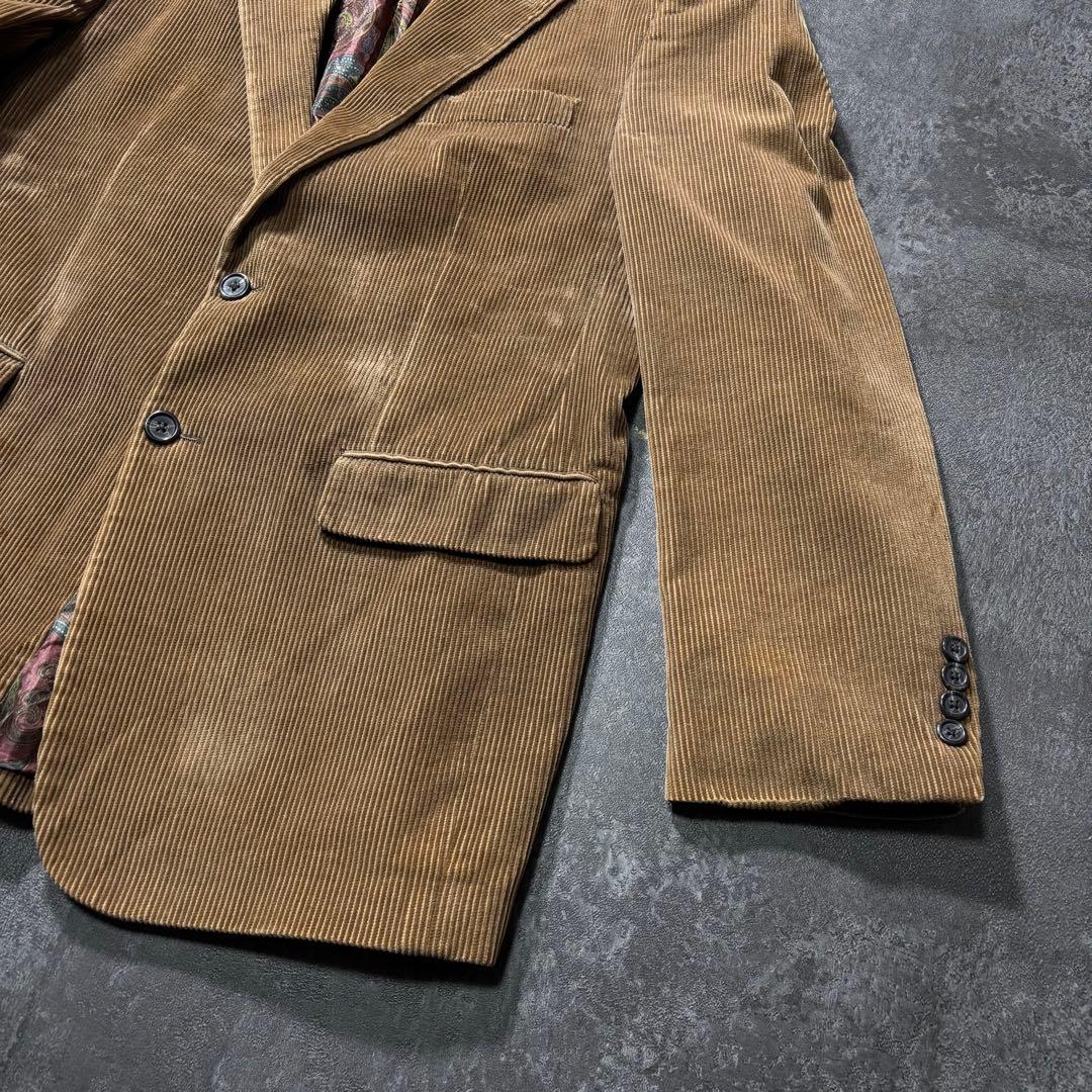Ralph Laurenラルフローレンコーデュロイテーラードジャケットキャメル