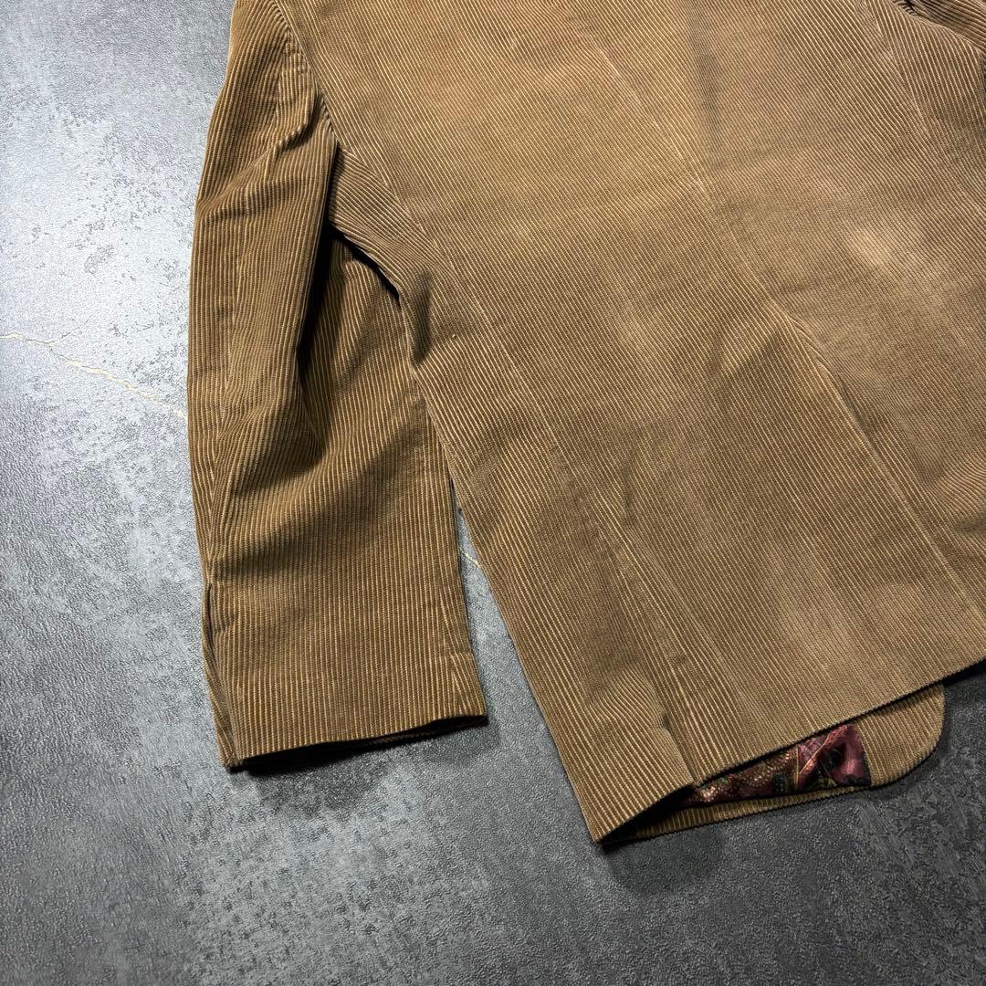 Ralph Laurenラルフローレンコーデュロイテーラードジャケットキャメル