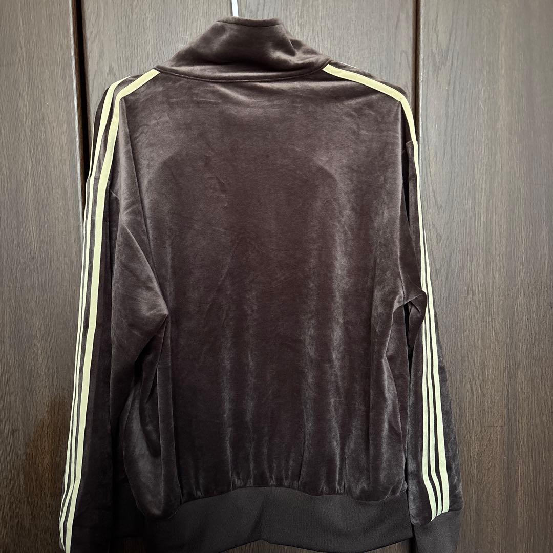 adidas ダークブラウン ジャージ