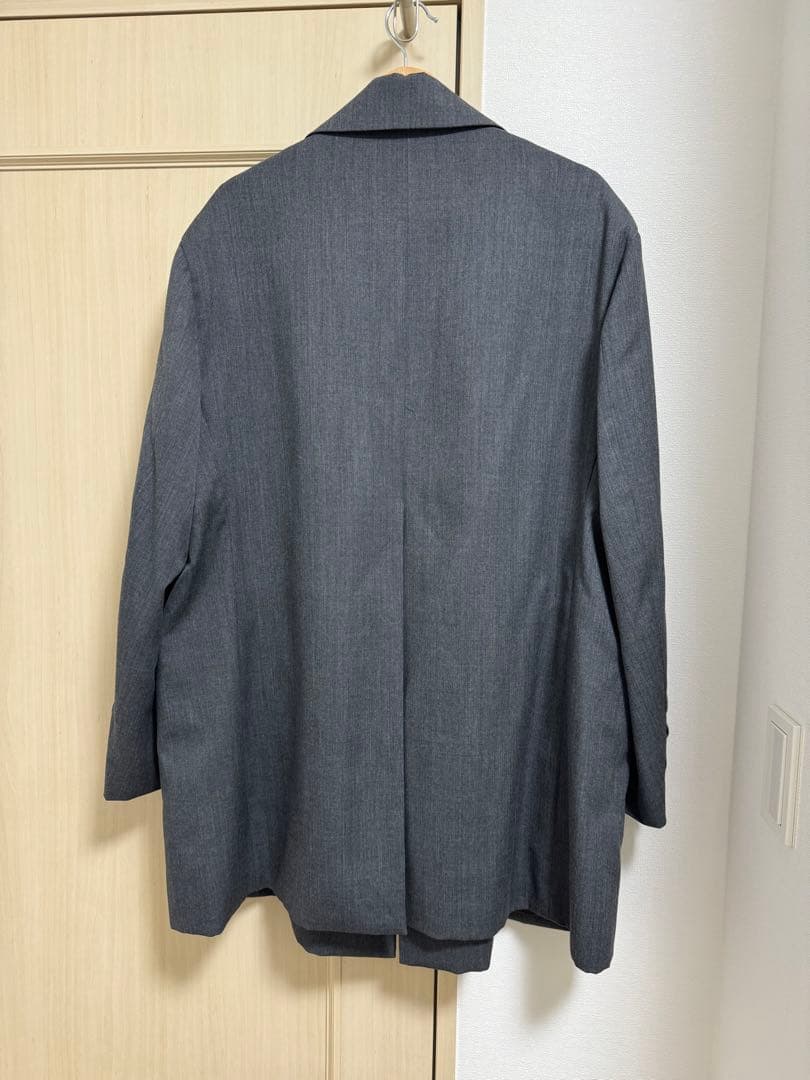 MAISON SPECIAL グレー ダブルブレスト ジャケット